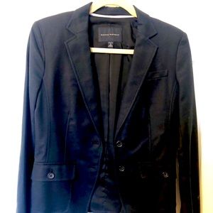 Black stretchy Banana Republic Blazer size 8